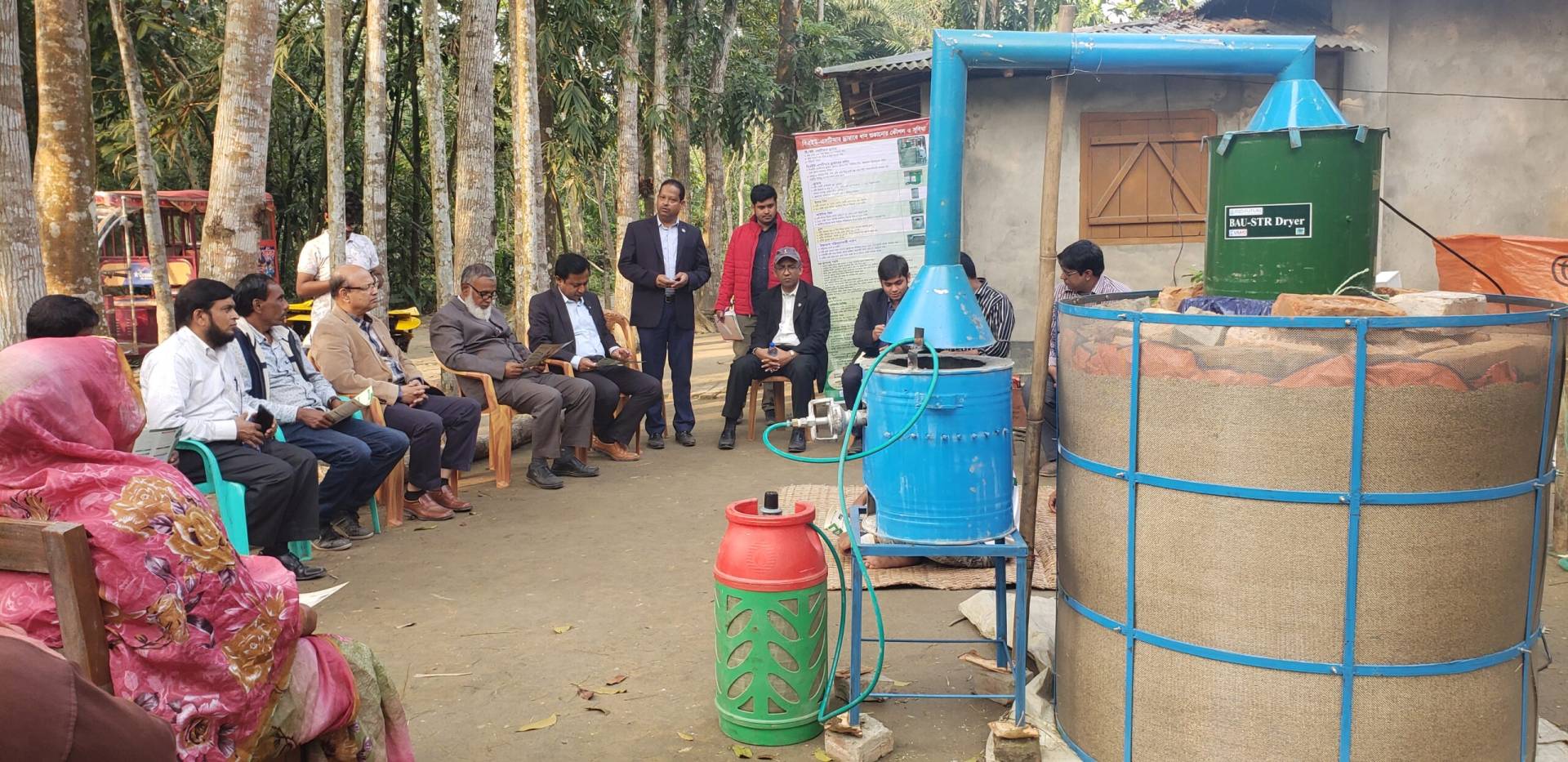 BAU-STR dryer training